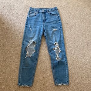 Wild Fable Ripped Mom Jeans Size 0